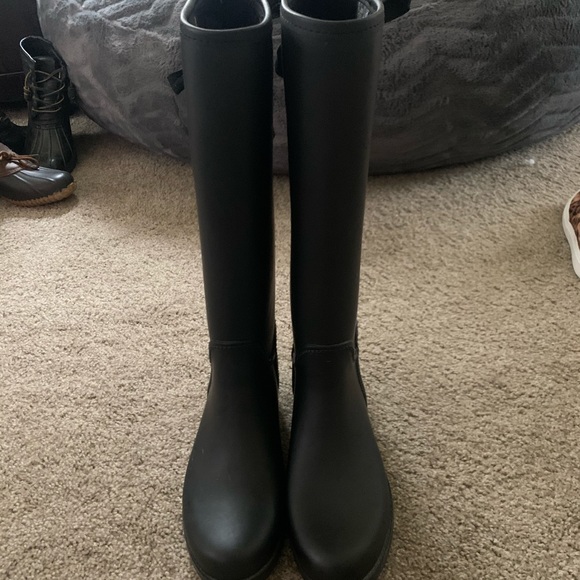 Coach rain boots